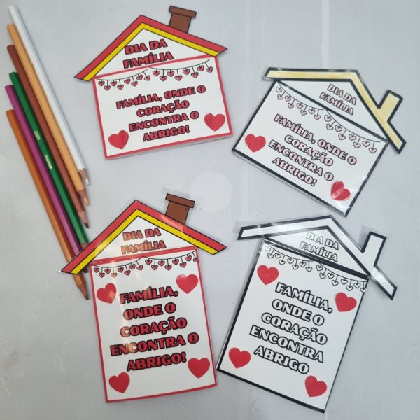 🏠 Cartão Dia da Família 🏠 - Imagem 2
