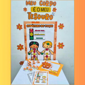 Kit Maio Laranja - Semáforo do Toque