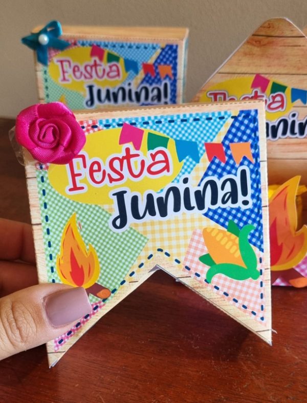 🌟🎉 Moldura Bambolê e Lembrancinha festa Junina 🎉🌟 - Imagem 3