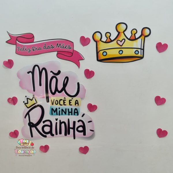 👑Painel Dia das Mães - Minha Rainha👑 - Imagem 3