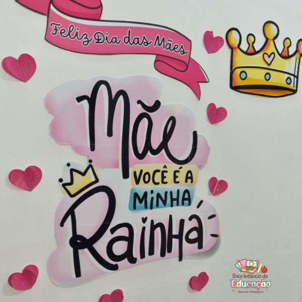 👑Painel Dia das Mães - Minha Rainha👑 - Imagem 4
