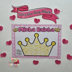 👑Atividade interativa Dia das Mães ❤️