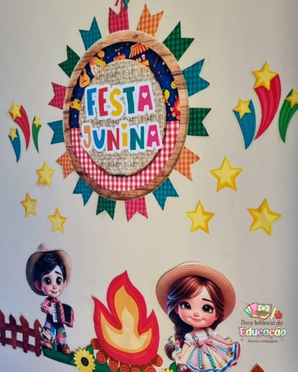 🌽🪗 Painel Festa Junina 2 🪗🌽 - Imagem 2