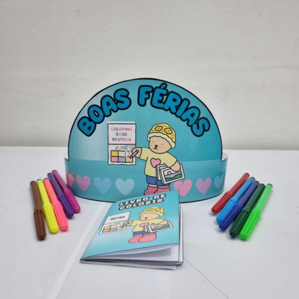 🧸Livrinho e Viseira Bobbie Godds🧸 - Imagem 4