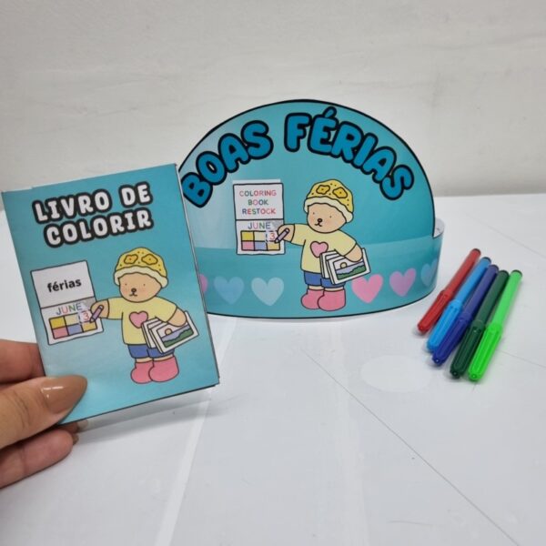 🧸Livrinho e Viseira Bobbie Godds🧸 - Imagem 5