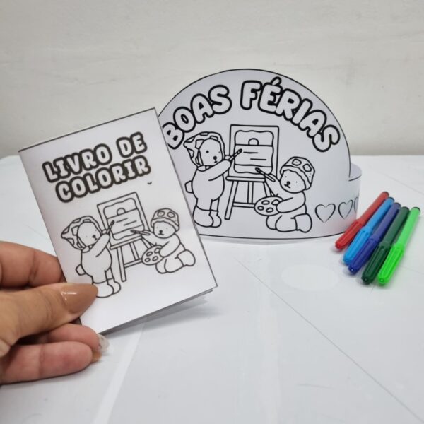 🧸Livrinho e Viseira Bobbie Godds🧸 - Imagem 3