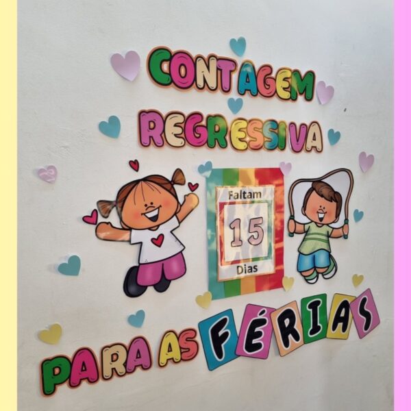 Mural Férias (Contagem Regressiva) - Imagem 2