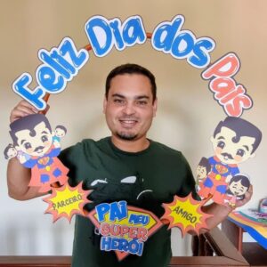 Moldura Bambolê Super Pai