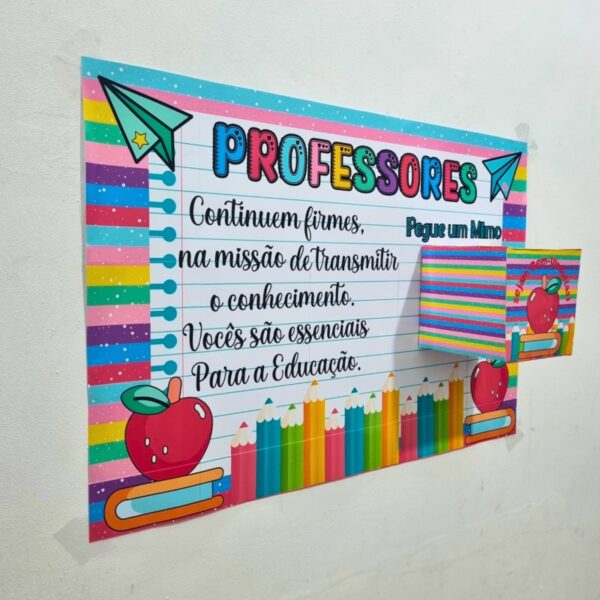 Painel Volta às aulas - Homenagem aos Professores - Imagem 3