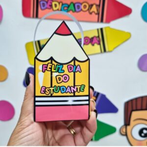 ✏️Lembrancinha Dia do Estudante