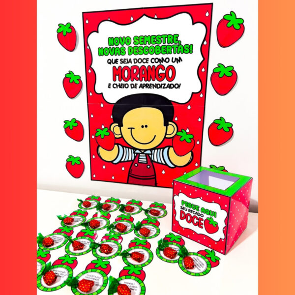 🍓 Retorno às aulas - Morango do Amor🍓 - Imagem 2