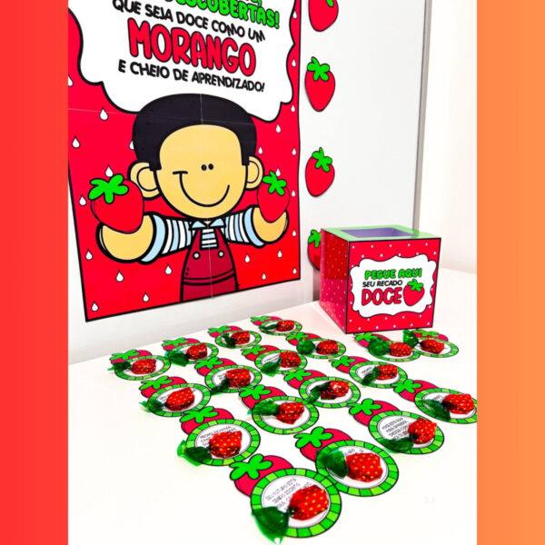 🍓 Retorno às aulas - Morango do Amor🍓 - Imagem 5