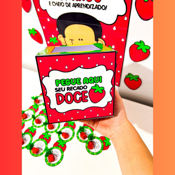 🍓 Retorno às aulas - Morango do Amor🍓 - Imagem 3