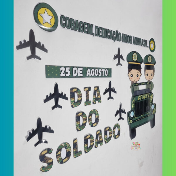 Painel Dia do Soldado🪖 - Imagem 3