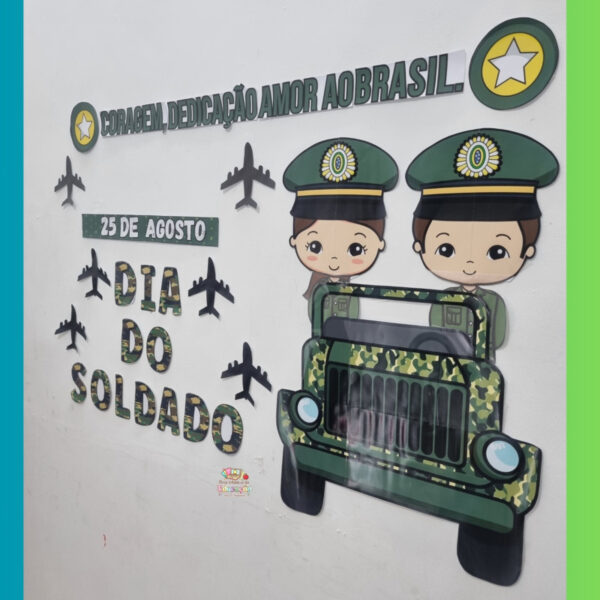 Painel Dia do Soldado🪖 - Imagem 4