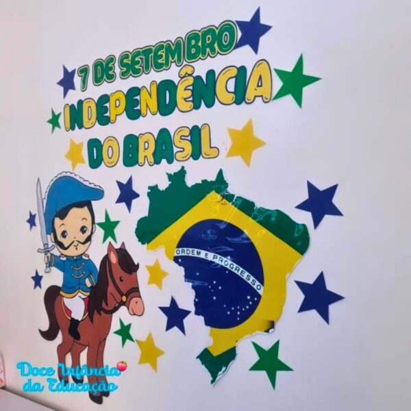 Painel Dia da Independência do Brasil 💚 - Imagem 3