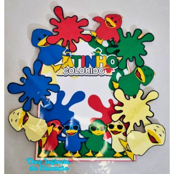 🌈Luva Musical Patinho Colorido - Imagem 6