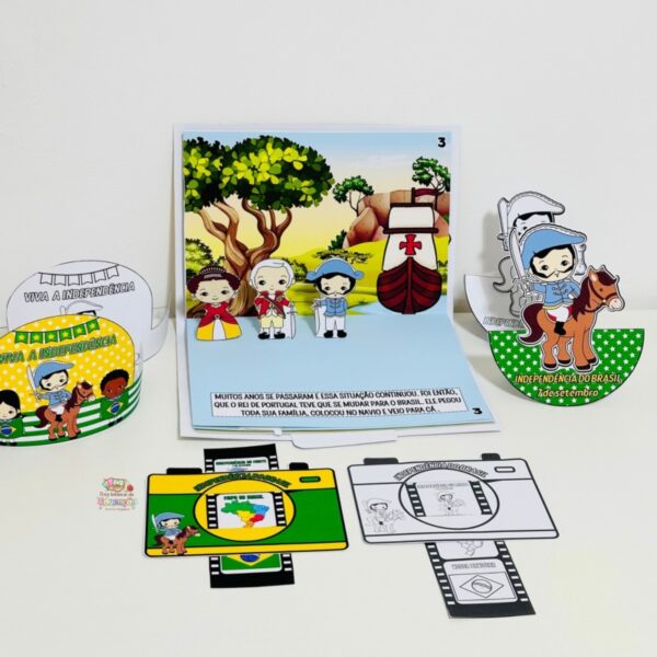 Kit independência do Brasil💚