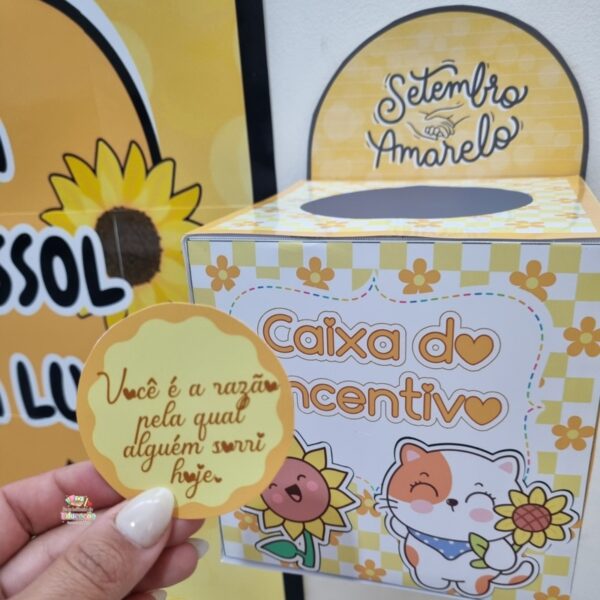 🌻 Painel Setembro Amarelo🌻 - Imagem 6