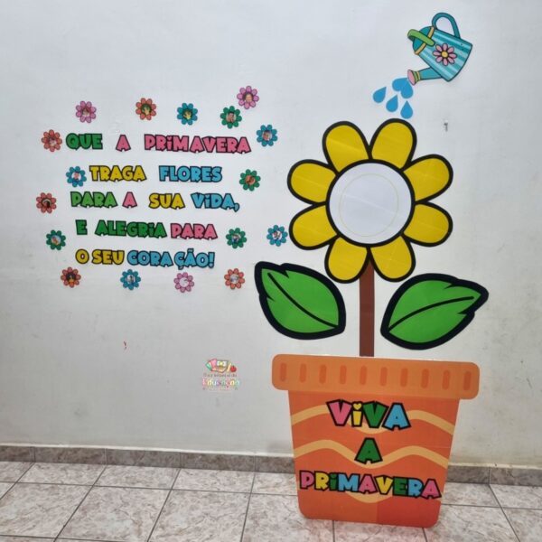 🌸Painel 3D Dia da Primavera🌸 - Imagem 2