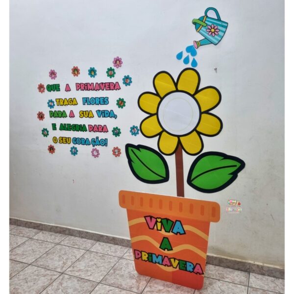 🌸Painel 3D Dia da Primavera🌸 - Imagem 4