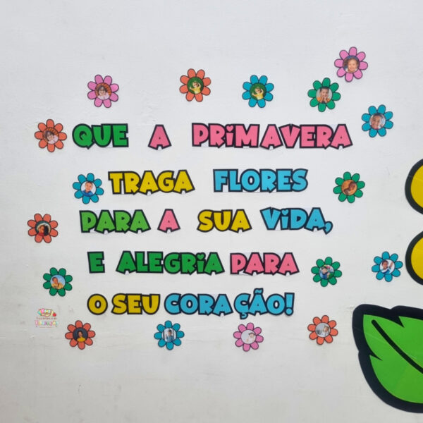 🌸Painel 3D Dia da Primavera🌸 - Imagem 5