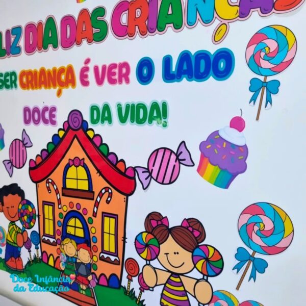 🍭Painel Dia das Crianças 🍭 - Imagem 3