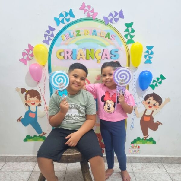 🍬🍭Painel Dia das Crianças 3🍬🍭 - Imagem 2