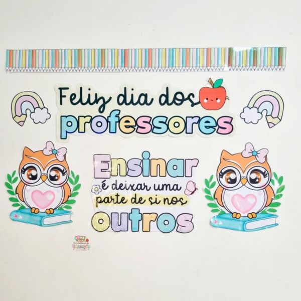 kit Dia dos Professores 🍎🦉