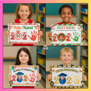 🎓🎄 Atividade 2025- Natal e Formatura🎓🎄