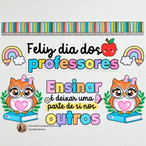 kit Dia dos Professores - Coruja