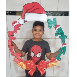 Moldura Bambolê Natalino🎄✨