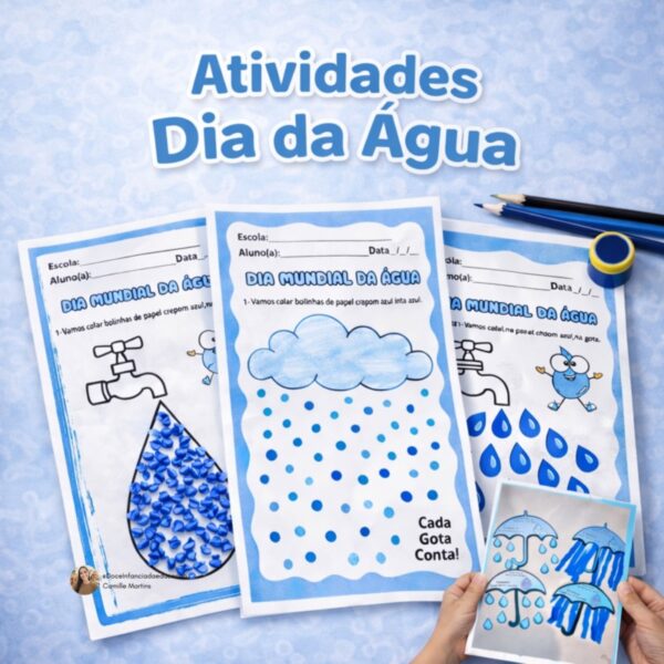 Atividades Dia Mundial da Água | Educação Infantil