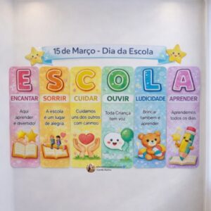 Painel Dia da Escola